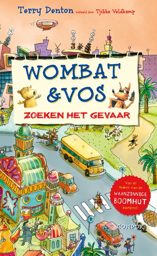 Wombat & Vos - zoeken het gevaar