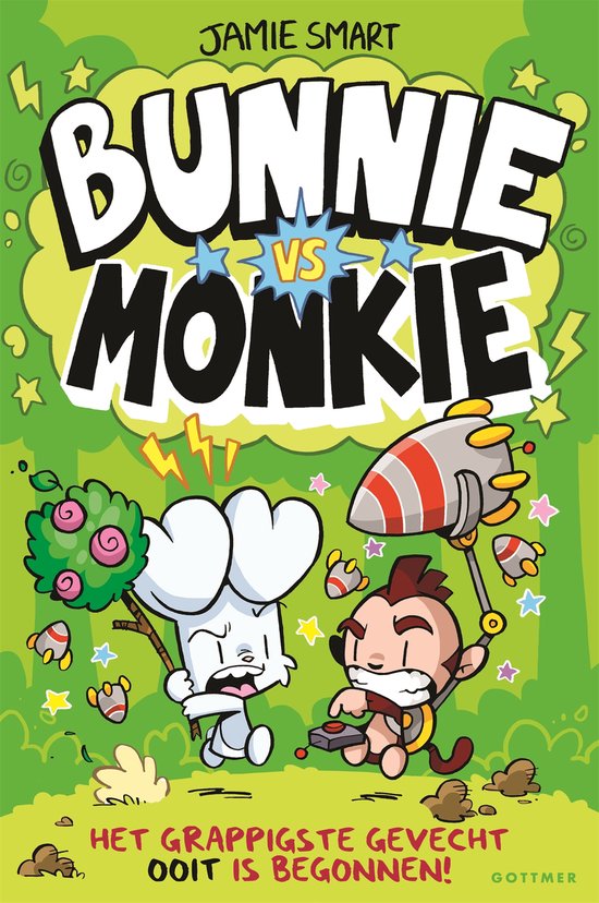 Bunnie vs Monkie 1