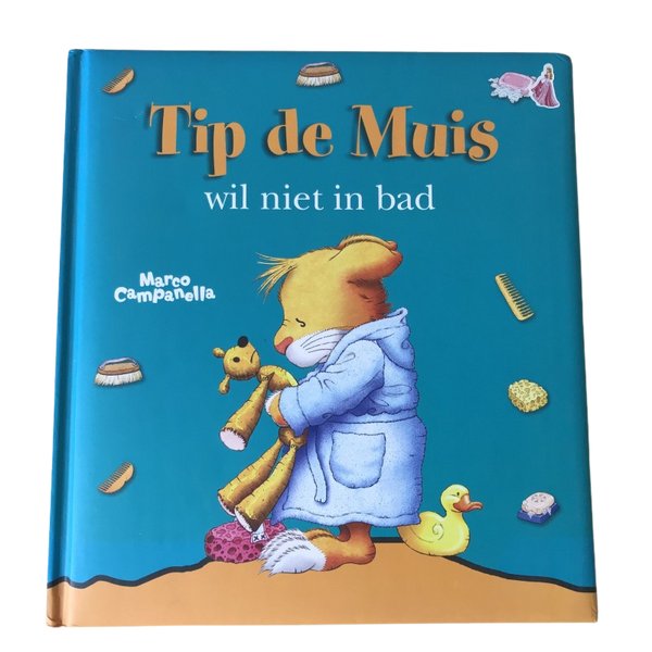 Tip de Muis - wil niet in bad