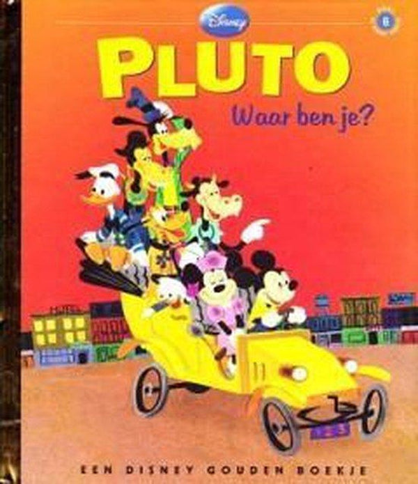 Pluto Waar ben je - Disney Gouden Boekje